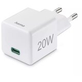 Hama Kucni punjac Brzi iPhone USB-C PD/QC, 20W beli