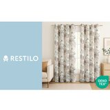 Restilo Kremno bela/prašno modra zavesa 135x250 cm Celesta – | Shoptok.si