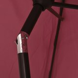  Suncobran bordo 200 x 224 cm aluminijski | shoptok.hr