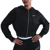 Nike Ženska dukserica NSW Phoenix Crop HV2426, Crna Cene