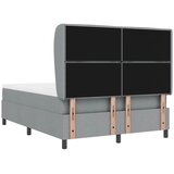  s opruga kutije Svjetlosiva 140 x 190 cm tkanina | shoptok.hr