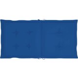  Jastuci za vrtne stolice 4 kom plavi 100 x 50 x 3 cm od tkanine | shoptok.hr