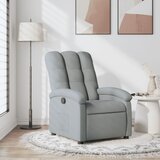  Naslonjač od tkanine svjetlosivi | shoptok.hr