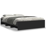 Okvir za krevet crni 140x190 cm konstruirano drvo | Eponuda.ba