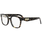 CO S5I Havana Square Eyeglasses ONE SIZE (51) Havana/Kristalna