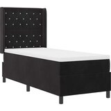  Krevet s opruga kutije s madracem Crna 80 x 200 cm Baršun | shoptok.hr