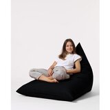 Atelier Del Sofa Vreća za sjedenje, Pyramid Big Bed Pouf - Black Cijene
