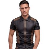 NEK Cool Wetlook Emphasising Short-Sleeved Shirt 2162067 Black M Cijene