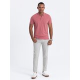 Ombre Men's tailored chino pants - gray | Shoptok.si