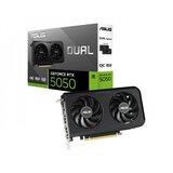 SVGA PCIE ASUS DUAL-RTX5050-O8G NVD/8GB/GDDR6/128bit/crna | Eponuda.com