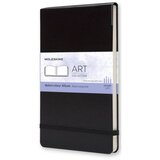 Moleskine Beležnica Watercolor LG mehke platnice, črna – brezčrtna Cene