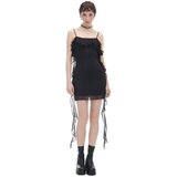 Cropp - Obleka s trakovi - Črna | Shoptok.si