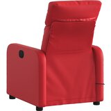  Masažni naslonjač od umjetne kože crveni | shoptok.hr