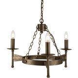 Elstead Lighting Elstead Cromwell Lestenec 3 svetle barve, stari bron, E14, (22099694) | Shoptok.si