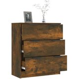  Komoda boja dimljenog hrasta 60x30x70 cm od konstruiranog drva | shoptok.hr