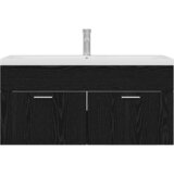  Kupaonski ormar Crni hrast 100 x 38,5 x 46 cm Konstruirano drvo | Eponuda.ba