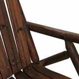  Vrtna klupa za ljuljanje s 2 sjedala 123x96x102 cm drvo smreke | Eponuda.com