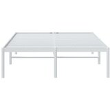 Metalni Kovinski posteljni okvir bel 120x200 cm, (20600904) | Shoptok.si