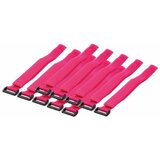 Logilink čičak trakice za vezivanje kablova velcro 500x20mm 10kom roze Cene