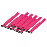 čičak trakice za vezivanje kablova velcro 500x20mm 10kom roze