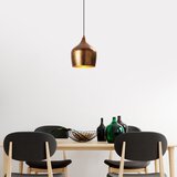 Opviq lights Viseća svjetiljka u bakrenoj boji s metalnim sjenilom ø 20 cm Murek – | shoptok.hr