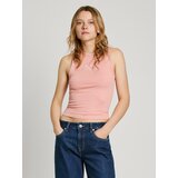 PepeJeans Top 'VIV' roza / bijela | shoptok.hr