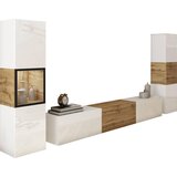 MID.YOU Dnevni Regal Berlin Iii, Barva Hrasta, Osvetlitev, 3-Delni Cene