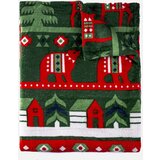 Gemre Green Blanket with Christmas Patterns Mary | Shoptok.si