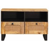 TV ormar s ladicama Smeđa 70 x 33 x 46 cm Čvrsto drvo manga | shoptok.hr