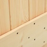  Klizna vrata s priborom za montažu 90 x 210 cm masivna borovina | shoptok.hr