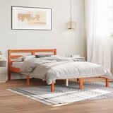 Furnova Posteljni okvir brez vzmetnice vošč. rjav 150x200 cm borovina, (21937119) Cene