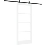 vidaXL Klizna Vrata s Hardverom 'ORKDAL'Bijela 86x198,5 cm | shoptok.hr
