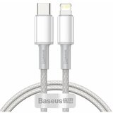 Baseus Kabel Apple USB C/Lightning 1m PD 20W bel pleten (20399005) Cene