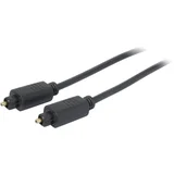 Toslink digital audio priključni kabel [1x moški konektor Toslink (ODT) - 1x moški konektor Toslink (ODT)] 3.00 m črna, (20431474)