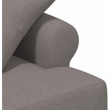  Ljubavni kauč s gumbima Sivosmeđa 120 x 65 x 79 cm Tkanina | shoptok.hr