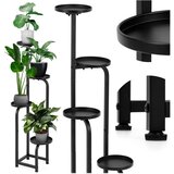  Metalni stalak za cvijeće 22,5 x 22,5 x 117 cm | shoptok.hr