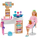 Barbie kozmetični salon s plastelinom GJR84
