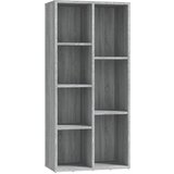 Furnova Knjižna omara siva sonoma 50x25x106 cm, (21950980) | Shoptok.si