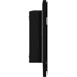  Ogledalo Zidne Crni hrast 80 x 37 cm Staklo i inženjerski drvo | shoptok.hr