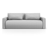 Cosmopolitan Design Svetlo siva raztegljiva sedežna garnitura s prostorom za shranjevanje 238 cm Belfast – | Shoptok.si