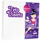 Teta Violeta Salvete SUPER SOFT 38*38 2SL BIJELE Cijene