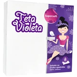 Salvete SUPER SOFT 38*38 2SL BIJELE