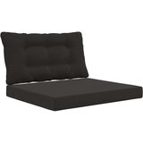  Zunanja blazina za kavč 2 pcs Črna Poliester, (5000202310) | Shoptok.si