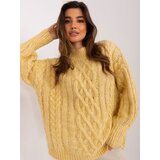 Wool Fashion Italia Sweater-AT-SW-2363-2.30-Light Yellow | Shoptok.si