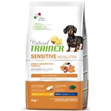 Natural trainer sensitive, hrana za odrasle pse malih rasam bez zitarica, losos, 7kg | ePonuda.com