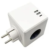 Adapter PowerCube PC-3A-3U, Bijeli