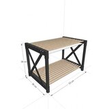 Hanah home Sto za dnevnu sobu Pls Room 1 Black | Eponuda.com