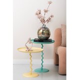 Leitmotiv Kovinska okrogla stranska mizica ø 40 cm Zig Zag – | Shoptok.si