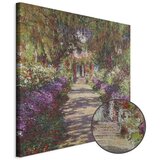  Slika - Claude Monet – A Pathway in Monet\'s Garden 40x40 Premium Print | shoptok.hr