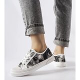 Gemre Black Washed Effect Sneakers Clavet | shoptok.hr